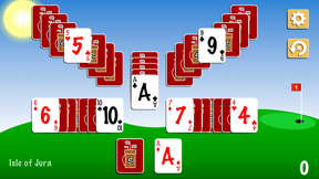 Golf Solitaire 2 screenshot