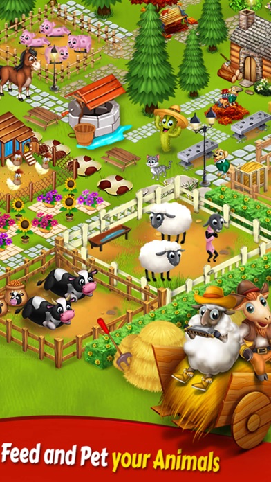 Screenshot #3 pour Big Little Farmer - Offline Fa
