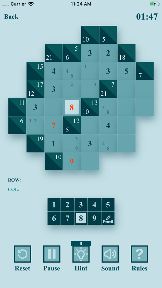 #1. Kakuro Challenge (iOS) Podle: Alven Kam