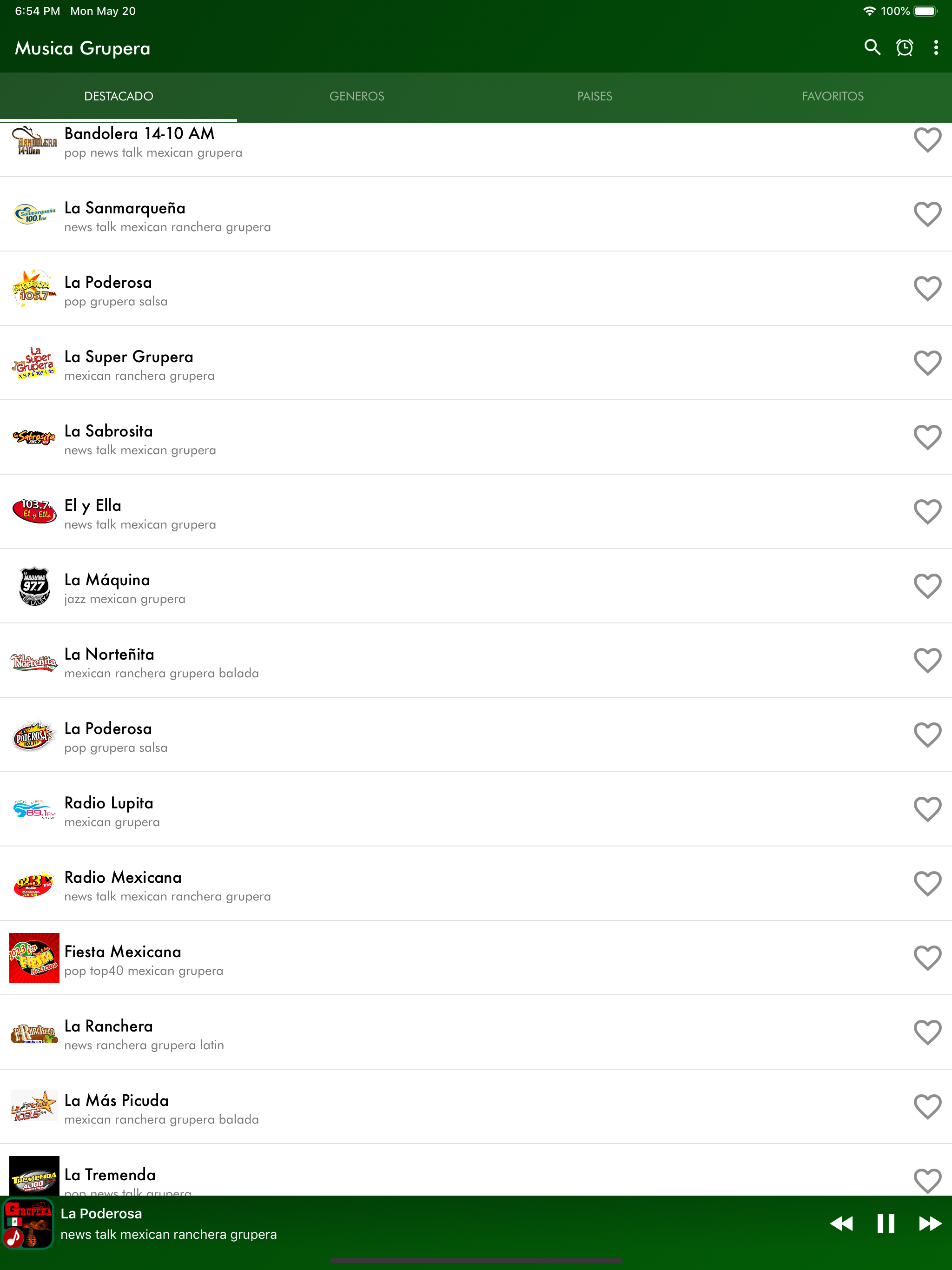 Musica Grupera Radios screenshot 4