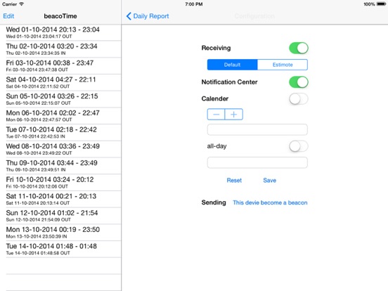 Screenshot #6 pour beacoTime