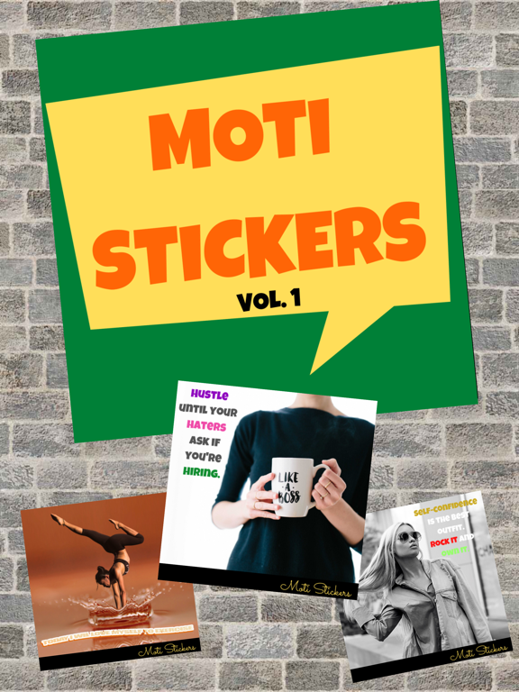 Moti Stickers Vol 1 app screenshot 3