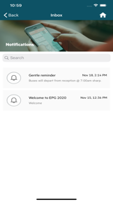 Electronic Program Guide screenshot
