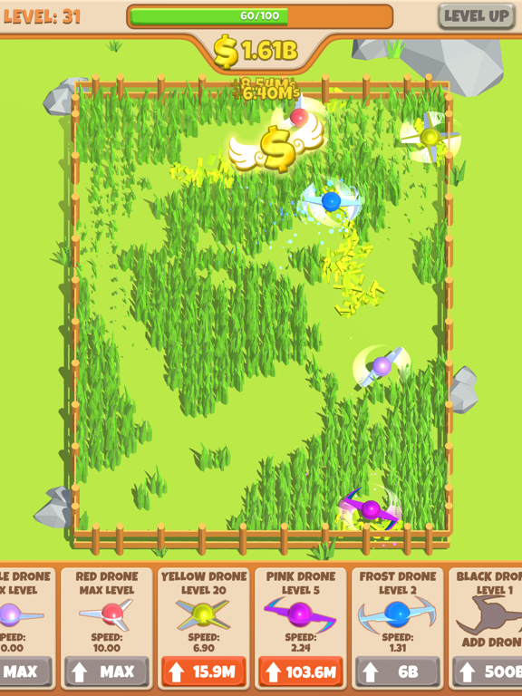 Screenshot #5 pour Idle Grass Cutter