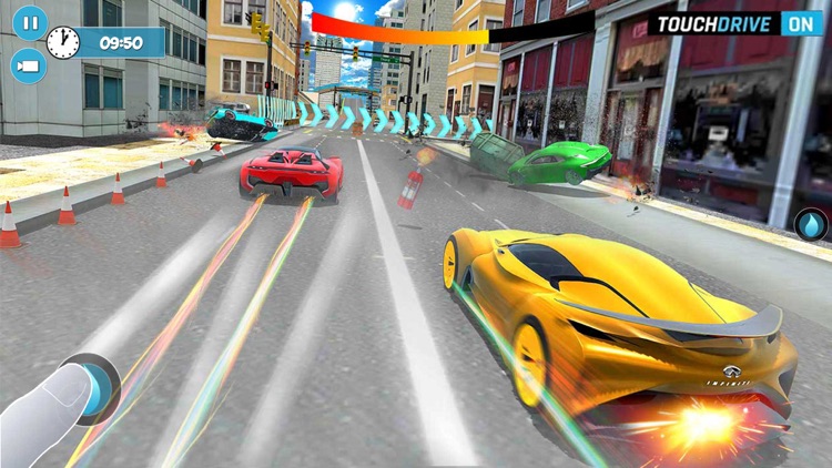 Highway Street Car Nitro Rider screenshot-3