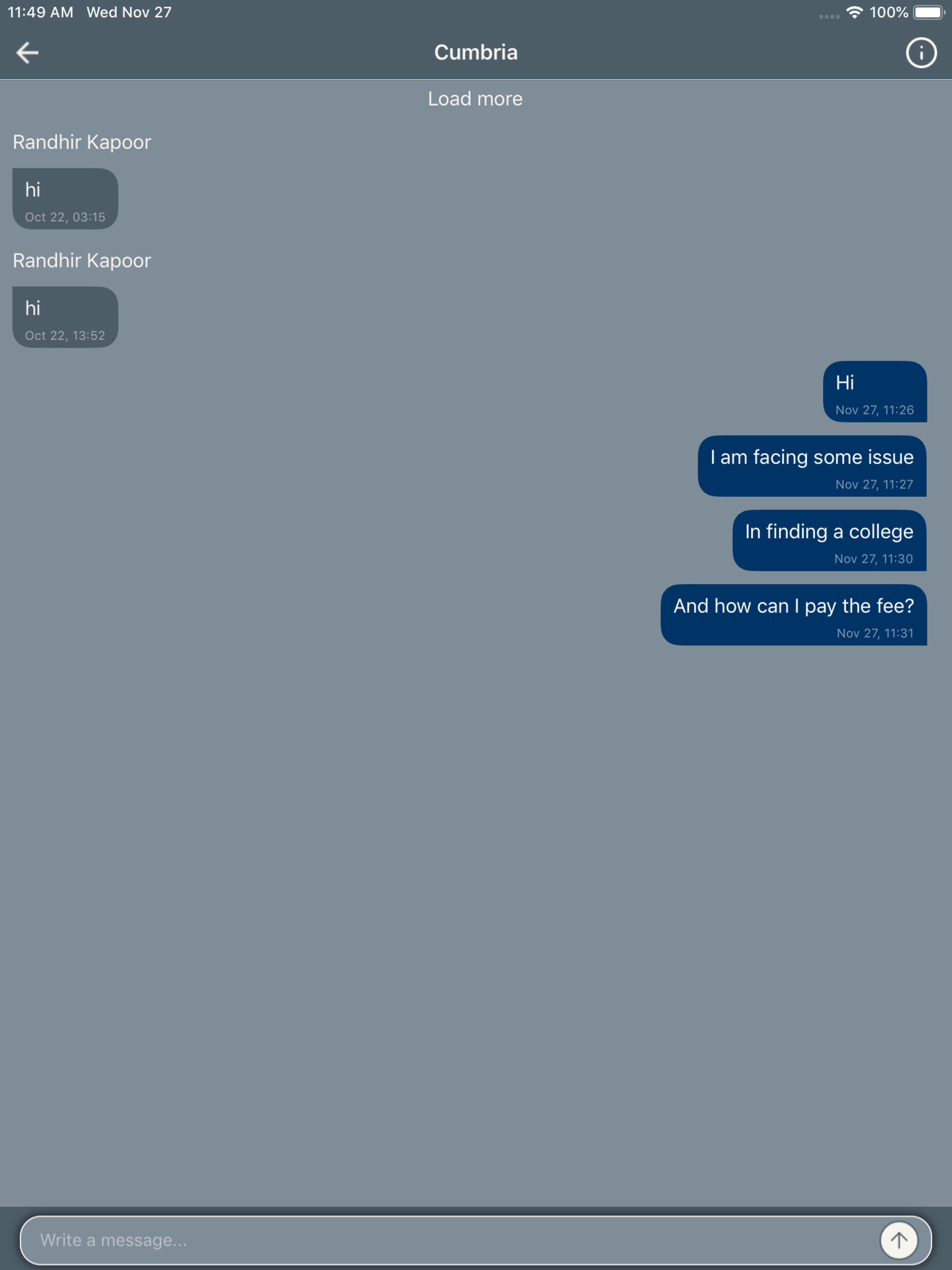 myAppCITB screenshot 12