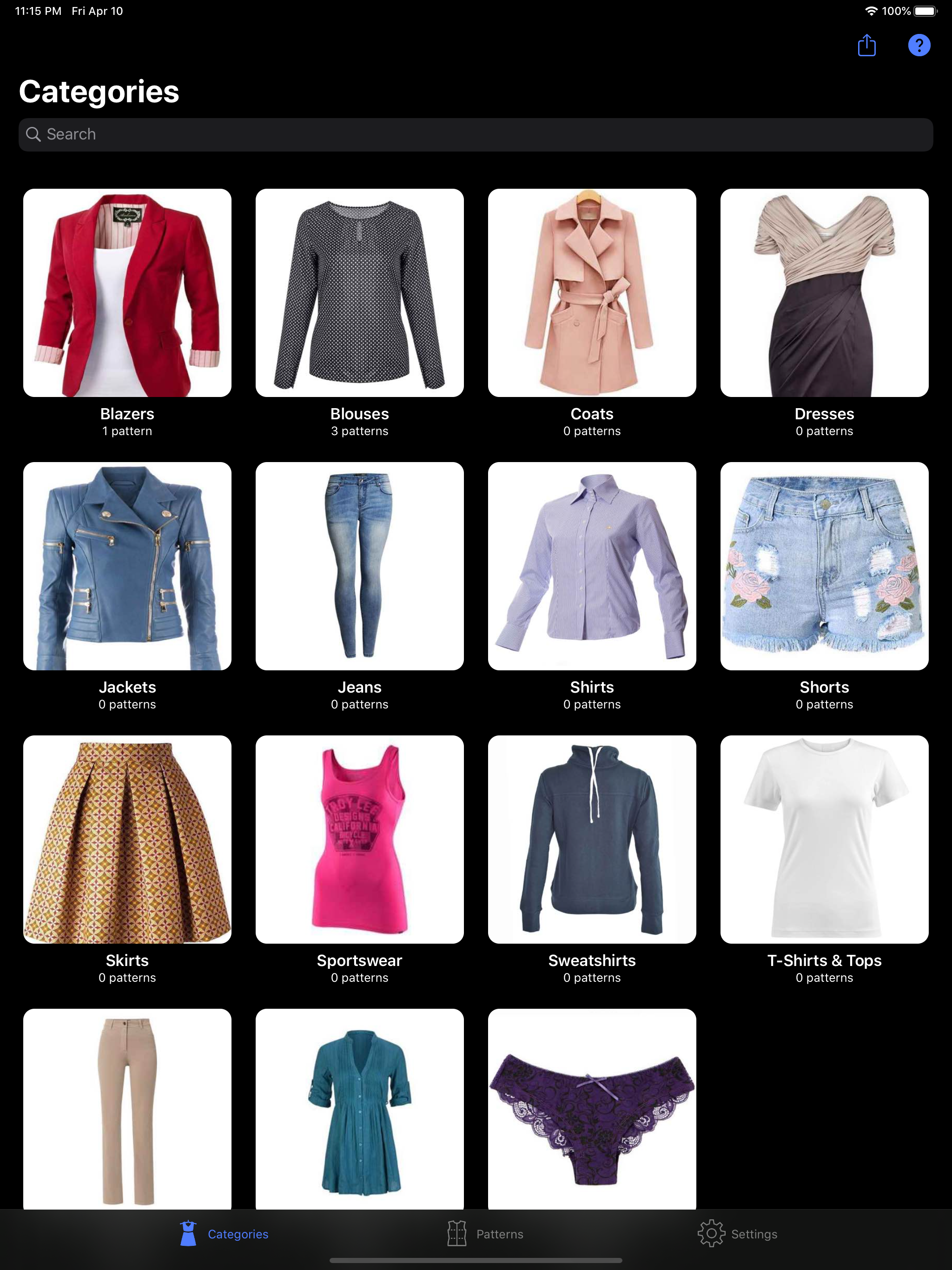 Sewing Patterns Lite