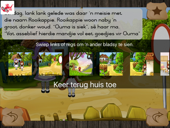 Screenshot #5 pour Rooikappie in afrikaans