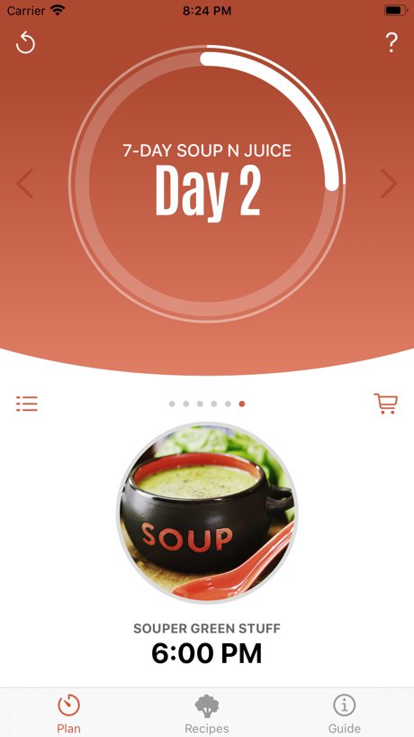 Jason Vale’s Soup & Juice Diet 的 App Store 截图 1