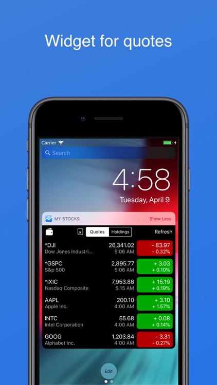My Stocks Portfolio and Widget screenshot-4