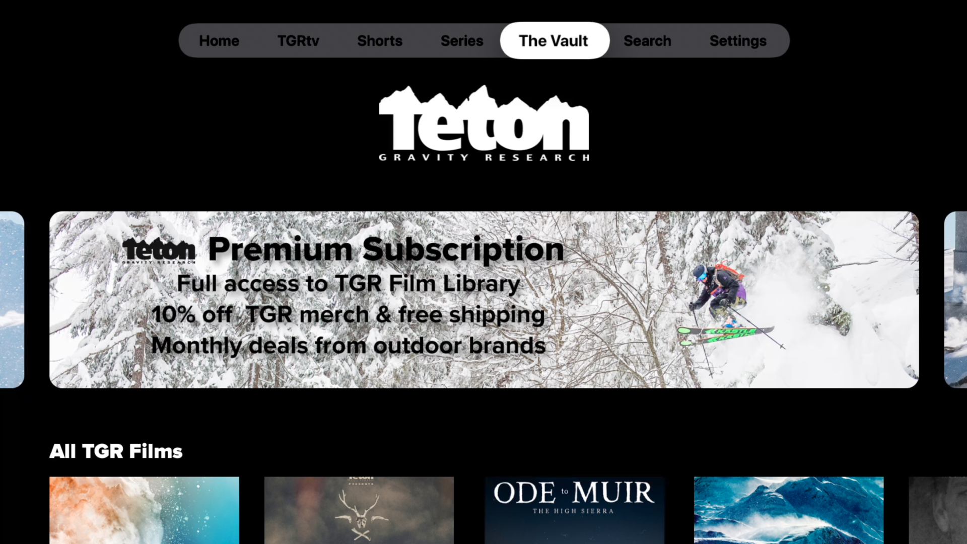 Teton Gravity Research TV