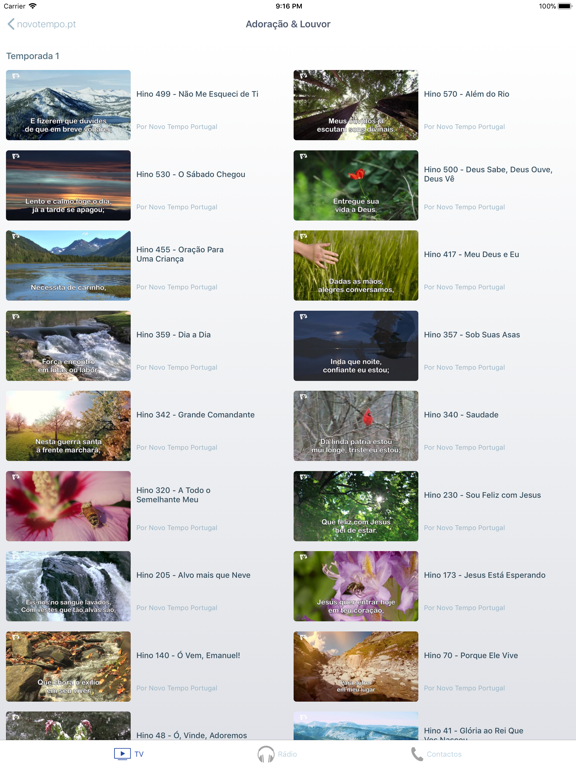 Screenshot #6 pour Novo Tempo Portugal