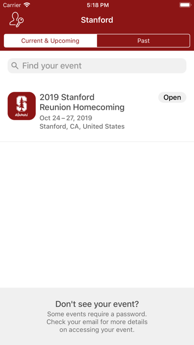 Stanford Reunion screenshot 2