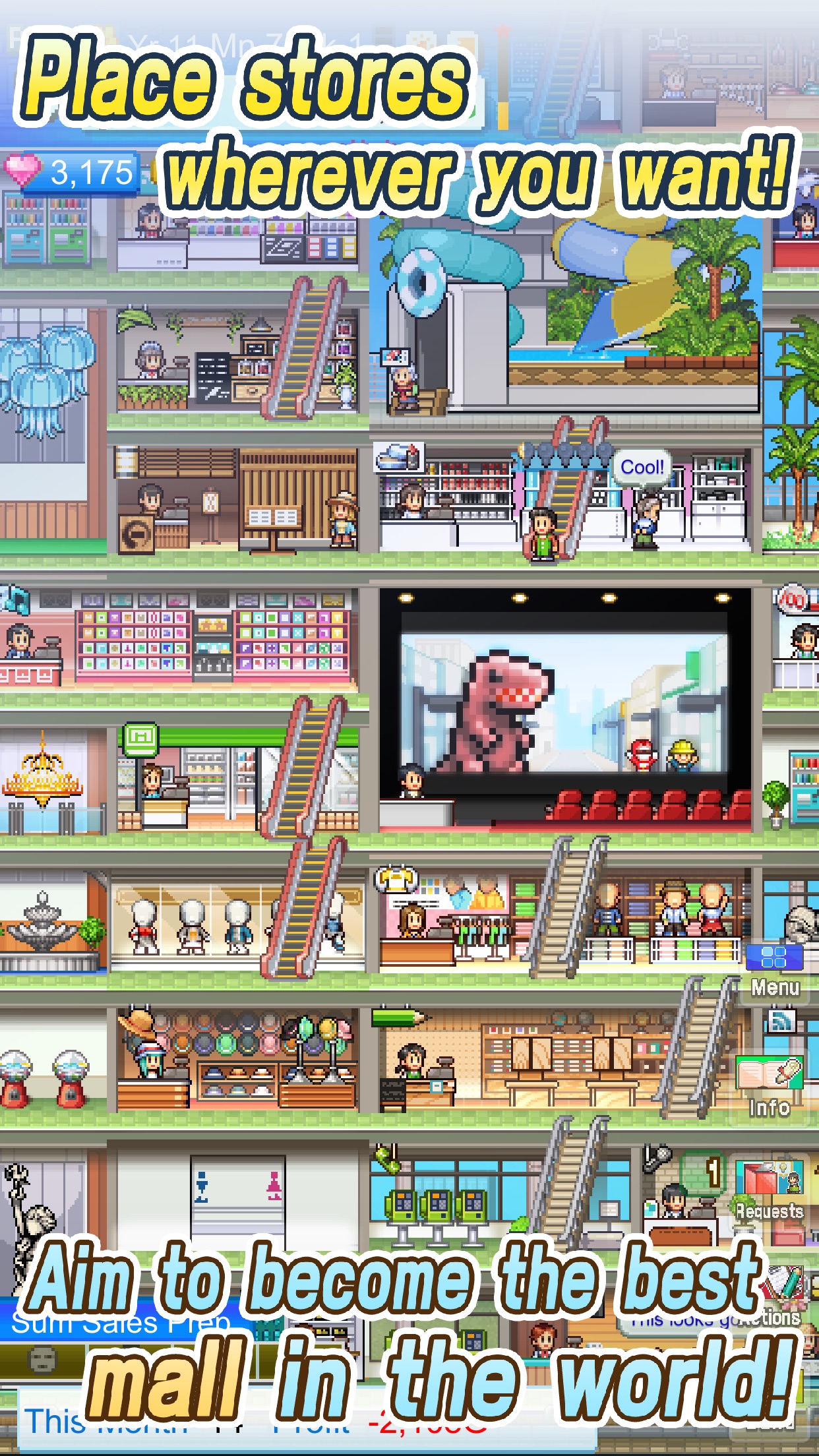 Screenshot 1 of Mega Mall Story2