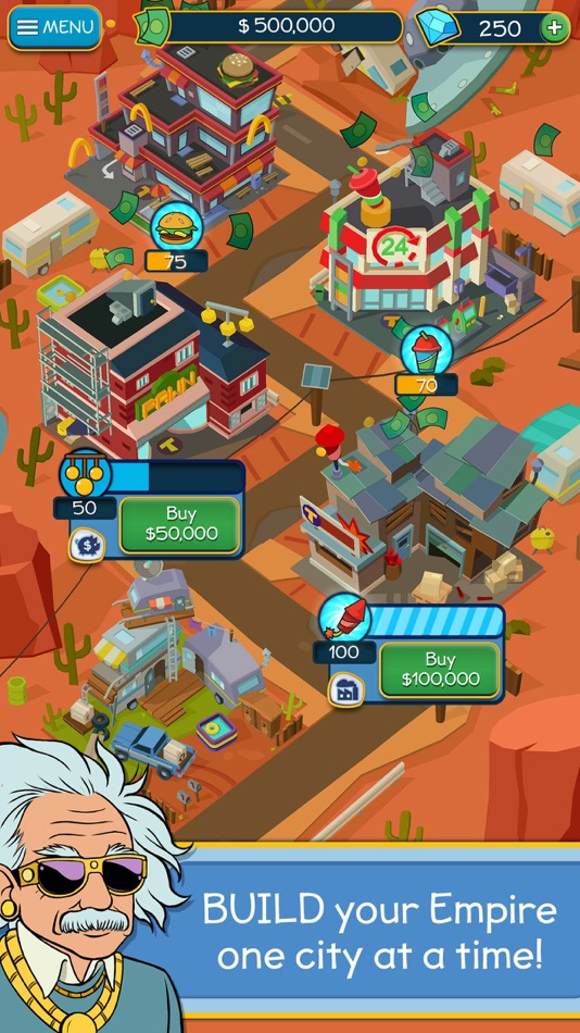 #1. Taps to Riches (iOS) 由: Game Circus Studios, LLC