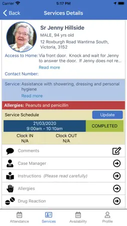 eWorkforce screenshot 2