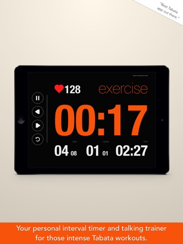 Tabata Stopwatch Pro (Paid)のおすすめ画像1
