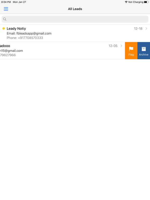 Screenshot #5 pour NotifyLead