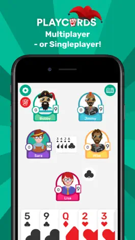 Game screenshot Playcards - Online Multiplayer apk