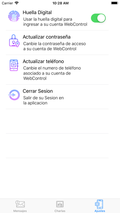 WebControlApp screenshot 4