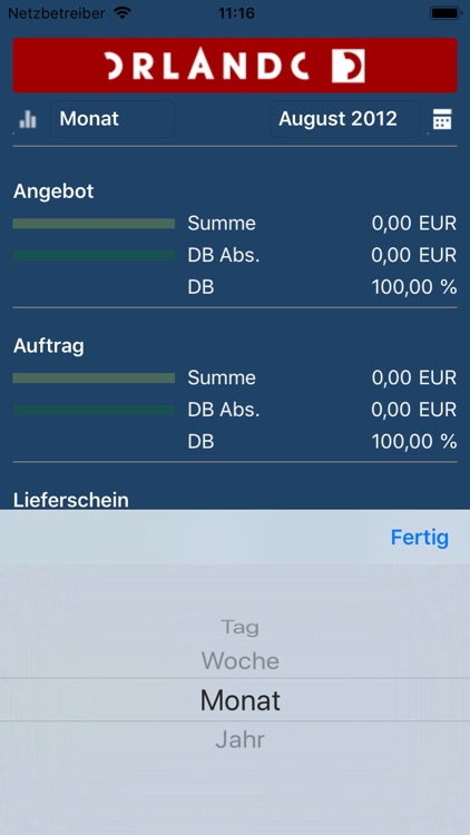 ORLANDO Dashboard screenshot-3