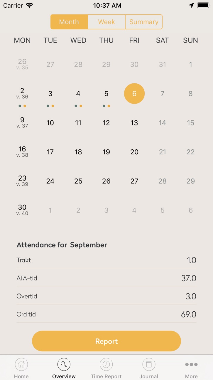 iPhone screenshot