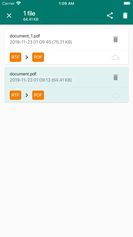 Convert to PDF screenshot 7 of 7