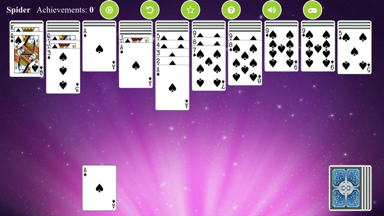 *Spider Solitaire screenshot-3
