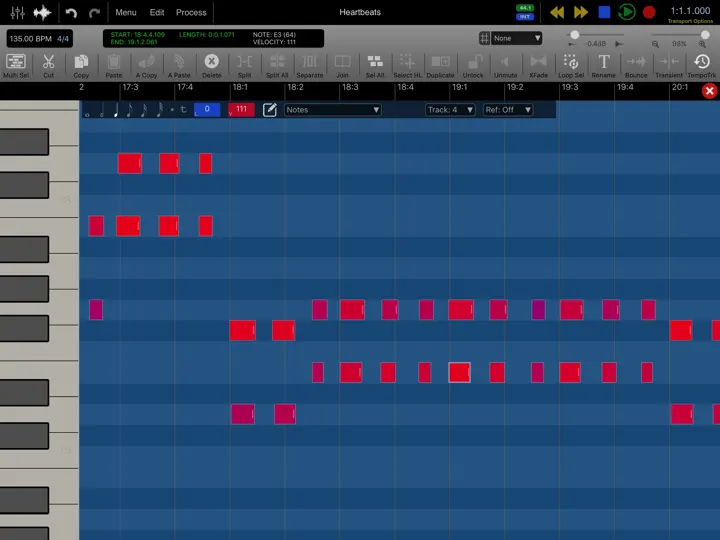 Скриншот Auria - Music Production на iPhone 3