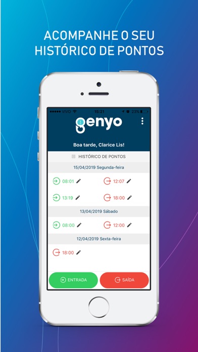Controle de ponto Genyo Screenshot