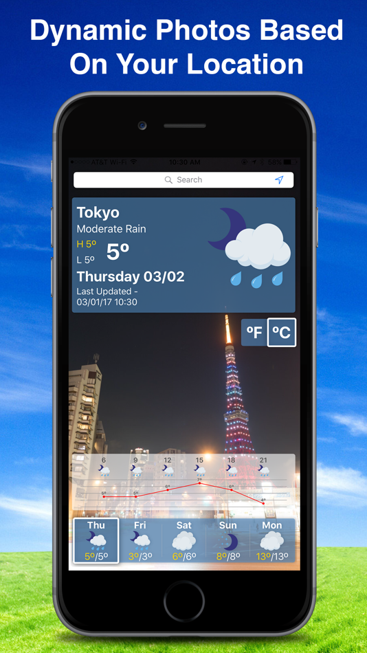 #2. Tempo - Local Weather Forecast (iOS) 由: Chalk Digital, Inc