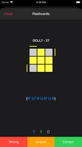 Cube CFOP screenshot