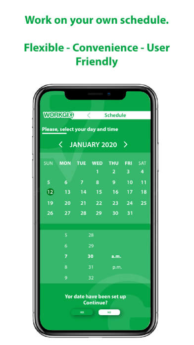 Screenshot #3 pour WorkGig Provider