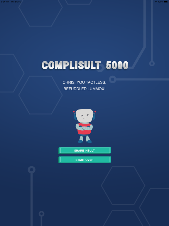 Complisult 5000 iPad screenshot 3 - Entertainment app