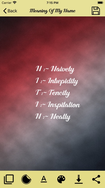 Meaning of My Name screenshot-3