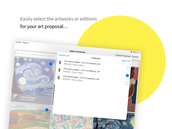 Veevart Collection iPad screenshot 4 - Photo & Video app