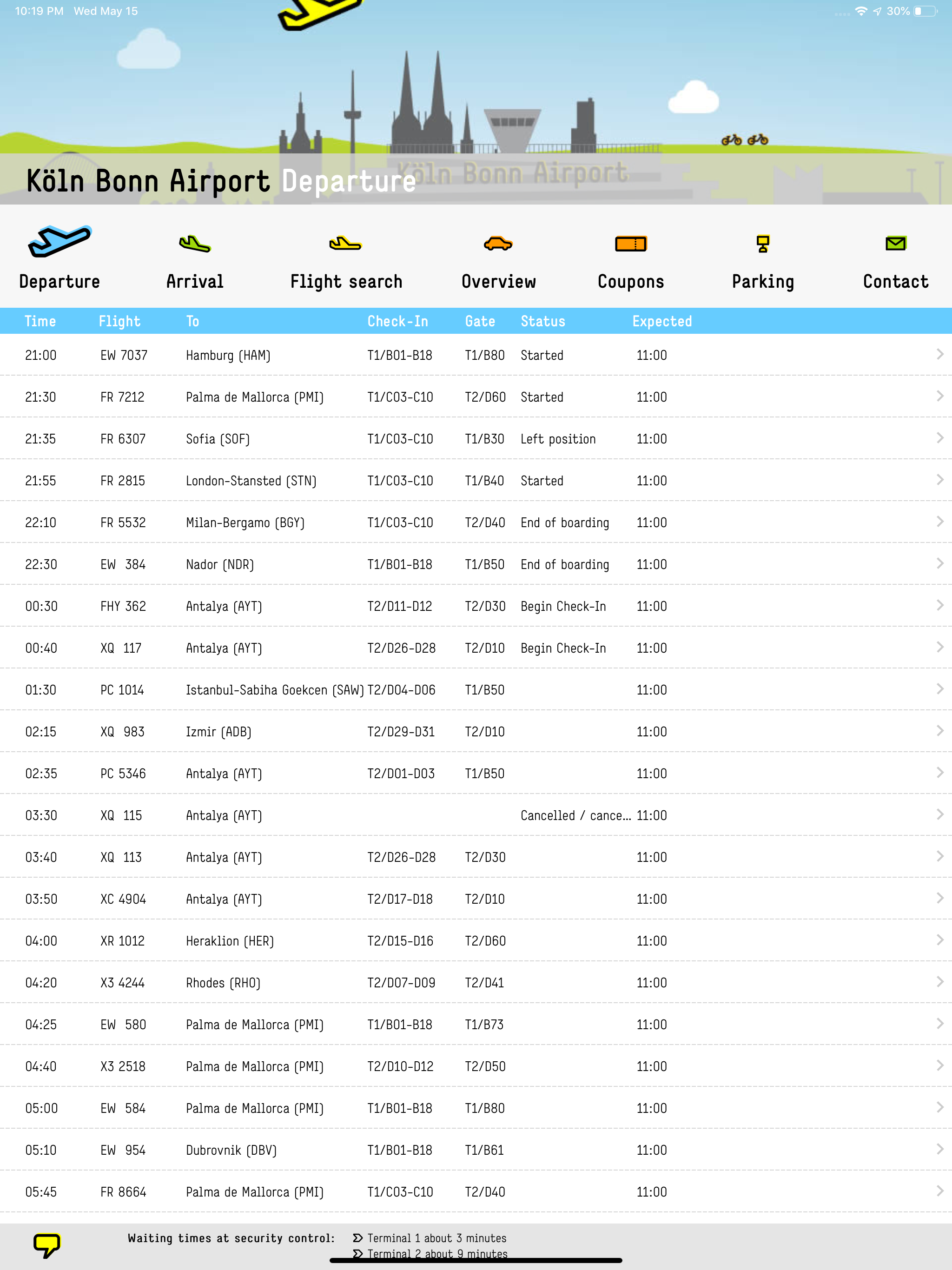 Köln Bonn Airport screenshot 6