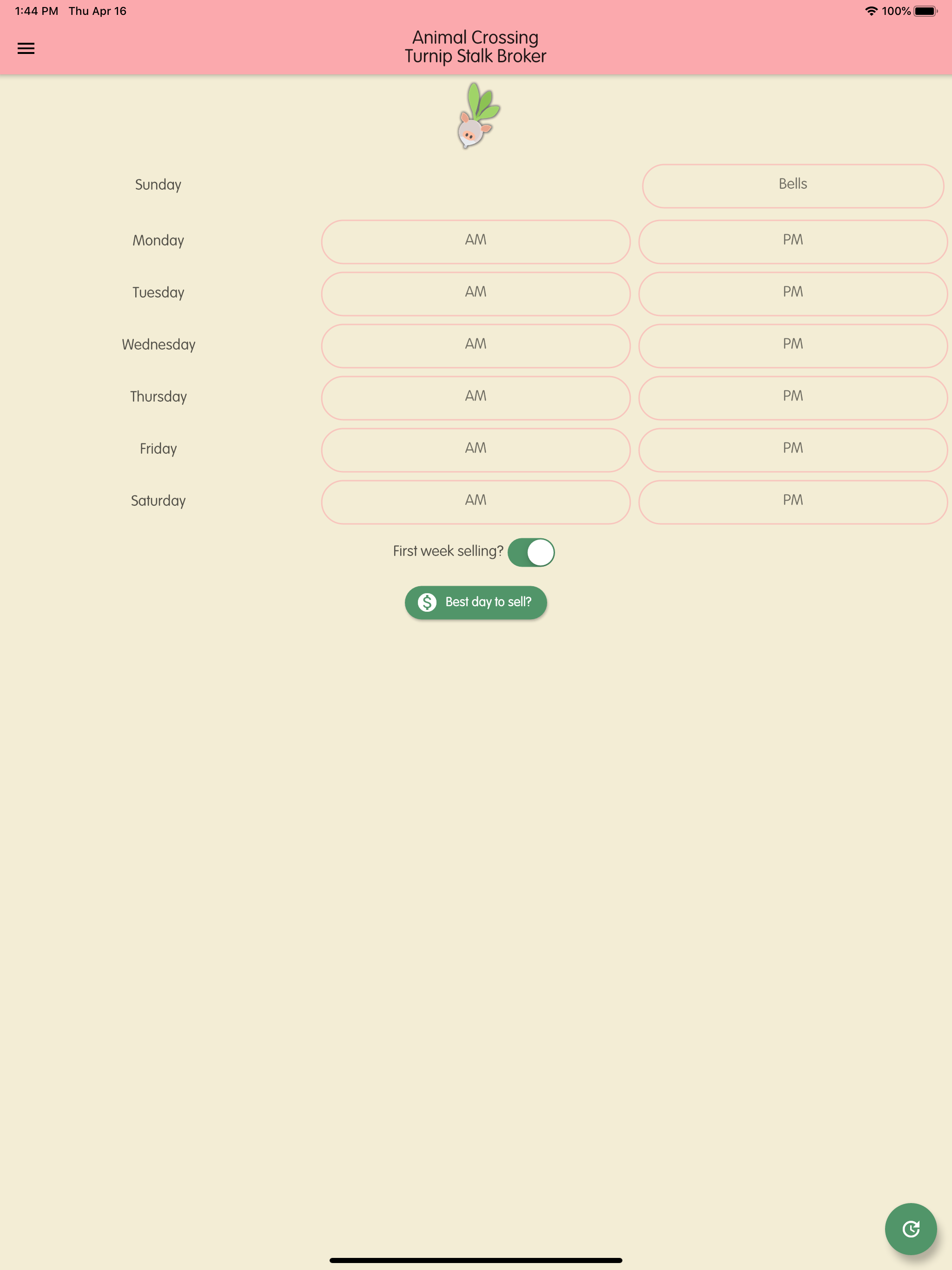 AC Turnip Stalk Broker screenshot 3