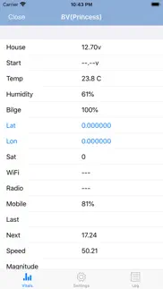 boat vitals ble iphone screenshot 1