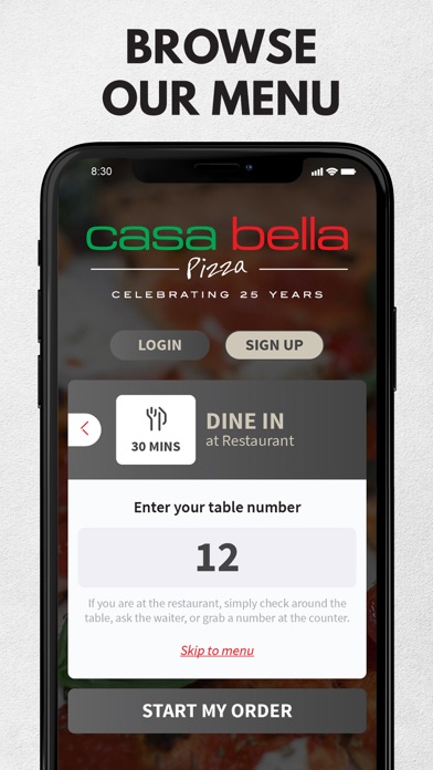 Screenshot #1 pour Casa Bella Pizza