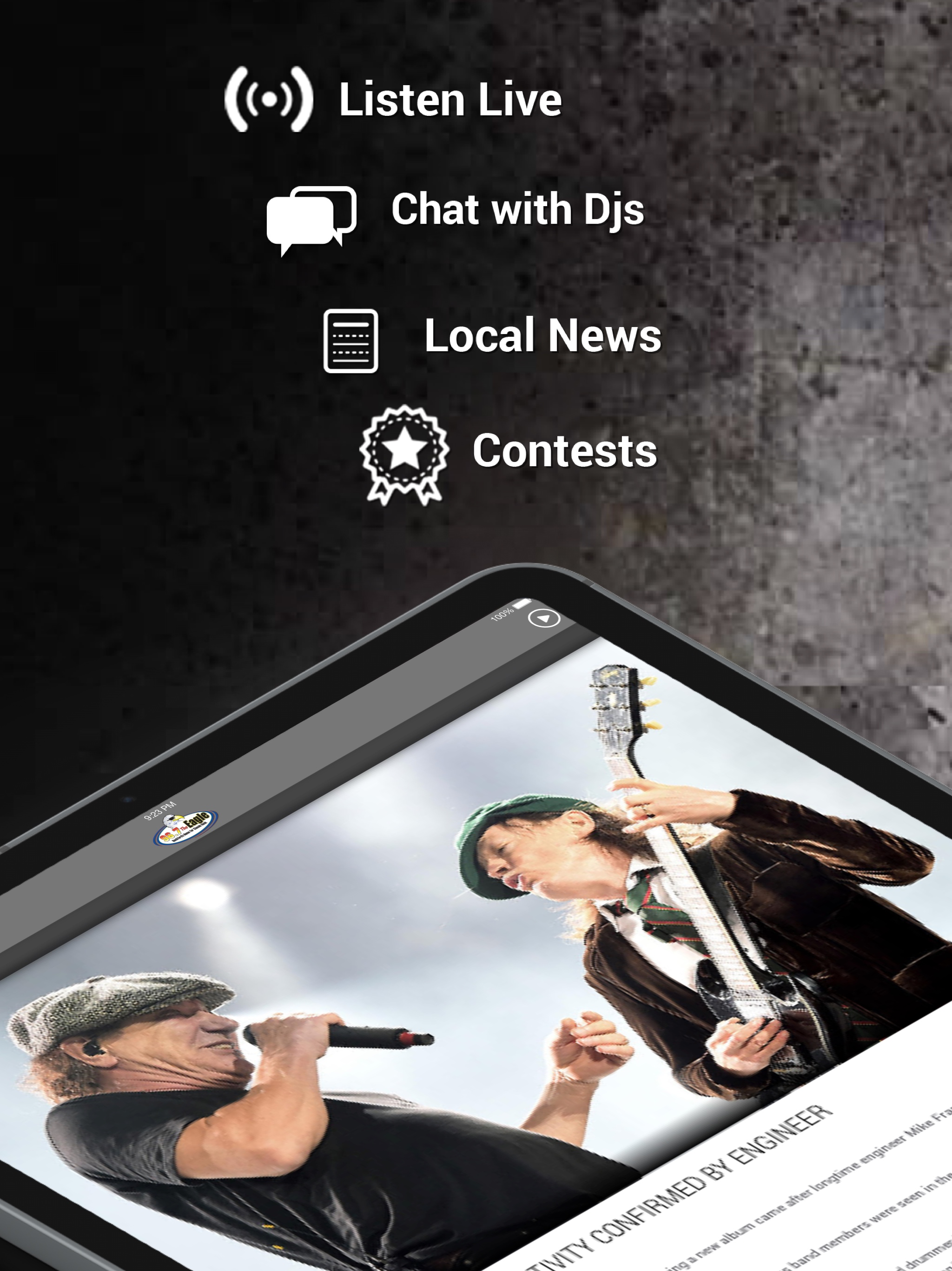96.7 The Eagle screenshot 4