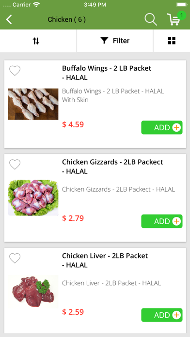 Desi Mart iPhone screenshot 4 - Shopping app