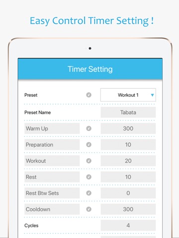 Fitness Workout Timer - Tabataのおすすめ画像5