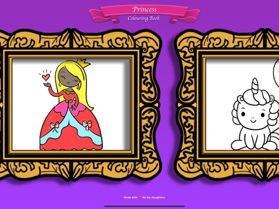 Screenshot #5 pour Princess Colouring Book
