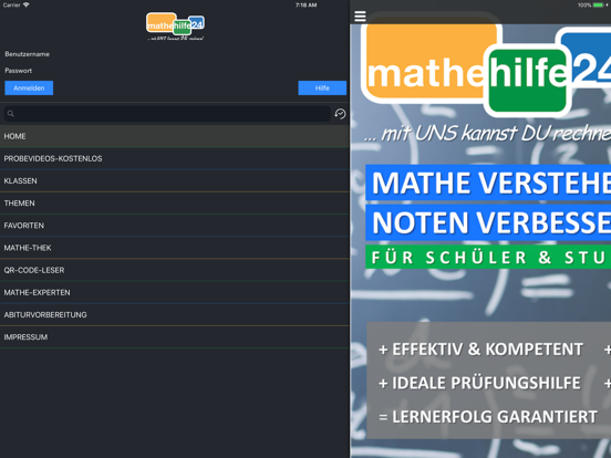 Screenshot #5 pour Mathehilfe24