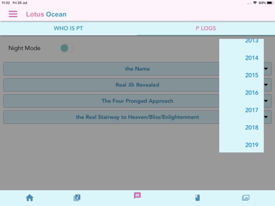 Lotus Ocean iPad screenshot 4 - Entertainment app