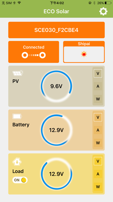 ECO Solar Screenshot