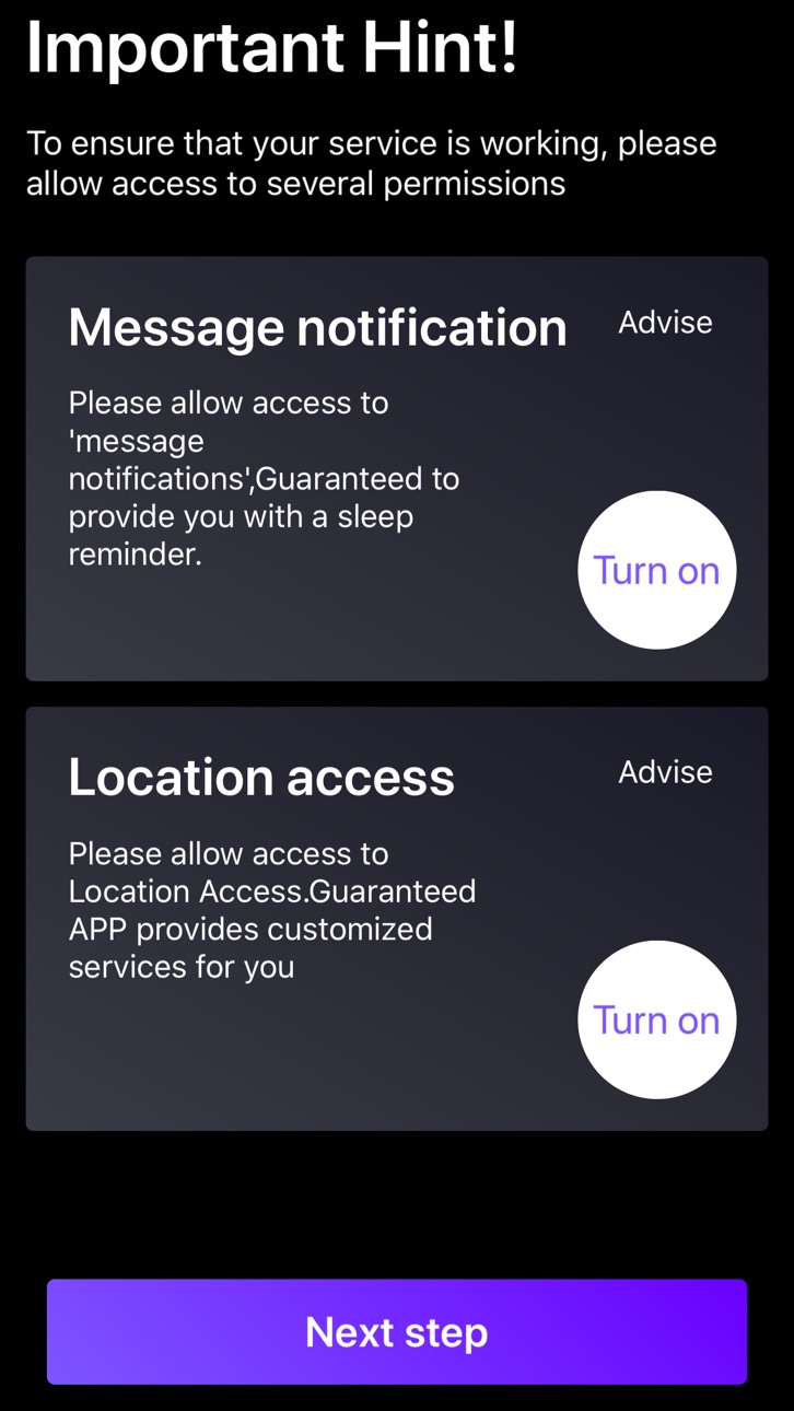 iPhone screenshot