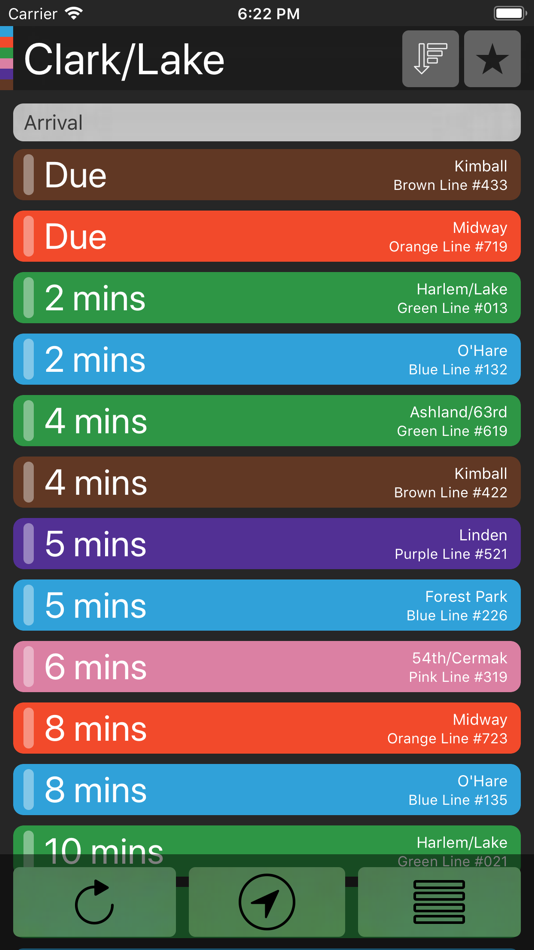#1. QuickTrain (iOS) By: sushiGrass