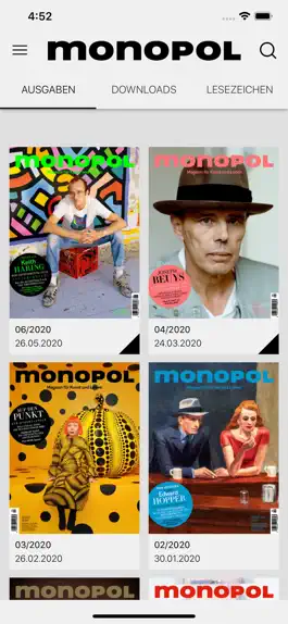 Game screenshot Monopol - Magazin für Kunst apk